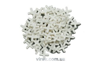 VOREL Хрестики для плитки : 3 мм. 150 (Уп/Шт.)  | 04630