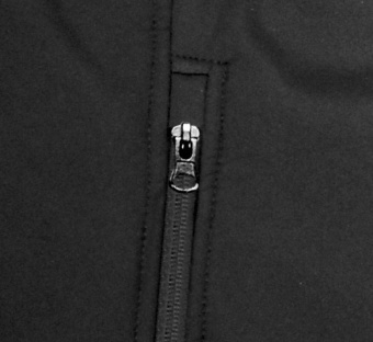 YATO Куртка робоча SOFTSHELL з прикріпн капюшоном YATO розм S, чорна, 3 кишені, 96% поліест і 4% спа