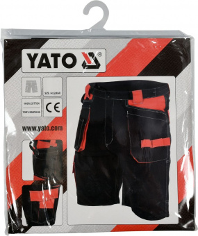 YATO Шорти робочі YATO, розмір XXL; 100%- бавовна  | YT-80935