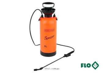 Оприскувач ранцевий FLO 0,2 MPa з шлангом- 130 см  і подовженням- 56 см, бачок- 8 л [6]