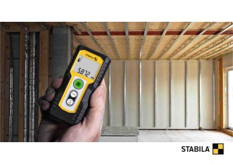 STABILA Дальномір лазерний Type LD 220 ,діапазон вимірювання 0,2-30 м, 4 функції | 18816