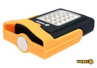 VOREL Ліхтар діодний з режимами 20+3 настільний на шарнірах батарейковий 3ААА х 1,5 В  | 82730