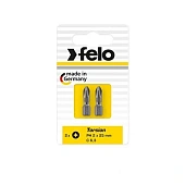Бита FELO PZ1х25 мм TORSION, 1/4, С 6,3. ВОХ (2 шт.) (арт. 02101201)