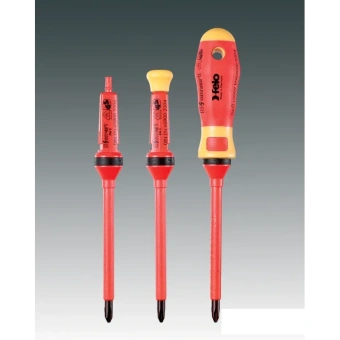 Набор высоковольтного инструмента Zip-Bag 1000 В, 14 отверток, индикатор, плоскогубцы, бокорезы