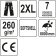 YATO Штани робочі для літнього сезону, чорні YATO, розмір XXL; 7 кишень, 94%- поліестер, 6%-еластан 