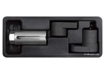 YATO Ключ торцевий з внутрішним багатогранником для лямбда-зонду YATO : l=22 мм, 3 шт  | YT-1752