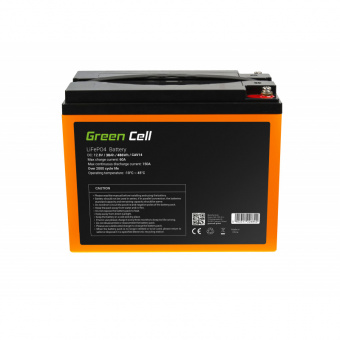 Green Cell CAV14 Акумулятор літієвий LiFePO4, 12.8V, 38Ah (ПДВ0% по пільге)