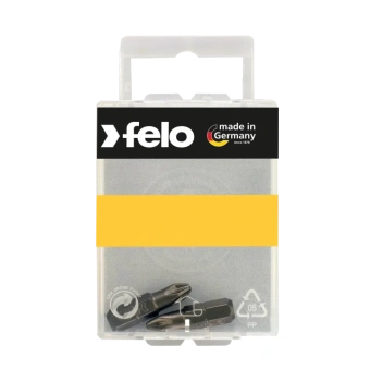 Бита FELO PZ2х25 мм, 1/4, С 6,3, ВОХ (2 шт.) (арт. 02102036)