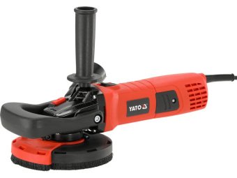 Шліфувальна машина по бетону від мережі 230 В YATO  P= 1400 Вт, з диском Ø= 125 мм [4]