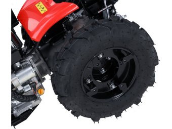 Мотоблок бензиновий YATO: 9 кВт, бак- 6,5 л,  колеса Ø= 500 мм, 3 передачі  вперед/2 назад