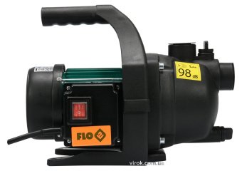 FLO Насос присадибний мережевий, 1000Вт, 4,4 Bar, 3800 л/год, макс.висота- 8/44 м  | 79812