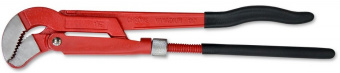 49-281 Ключ трубний важільний, Cr-V, тип "S", Berg, 1,5", 425 мм | Berg