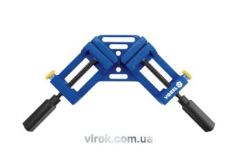 VOREL Струбцина кутова алюмінієва 65 мм, 90°  | 38751