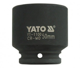 YATO Головка торцева ударна 6-гранна YATO : квадрат 3/4", М= 50 мм, L= 72 мм  | YT-1100