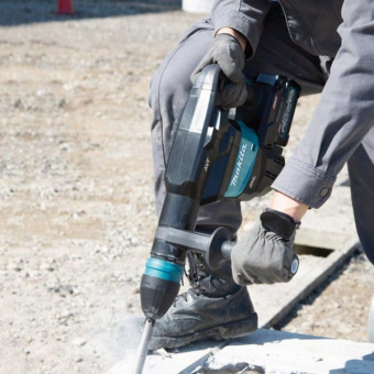 Акумуляторний відбійний молоток Makita HM001GZ02 (40 В, без АКБ, 9.4 Дж)