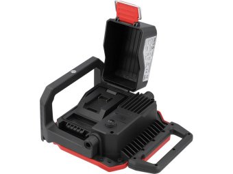 Прожектор переносний COB-діодний YATO від акумул. Li-Ion 18В і ел-мережі, 6000/1800 Lm ак. 3200/1000