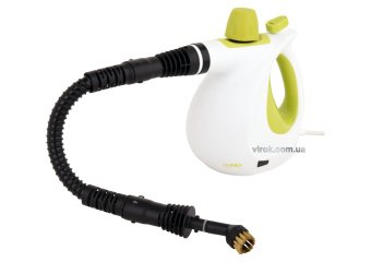 LUND Пароочисник мережевий : 1 кВт, ємність- 400 мл, макс. t= 110 °С, 17 насадок  | 67201