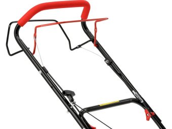 Газонокосарка бензинова YATO з приводом : 1,9кВт,  ширина різання: Ø= 41см, травозбірник- 40л