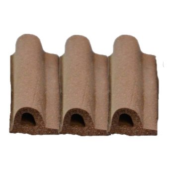 Ущільнювач самоклеючий P, коричневий, 5,5х9мм, 100м Technics | 10-778