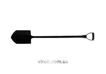 FLO Лопата штикова з метал. держаком, l= 124 см  | 35806