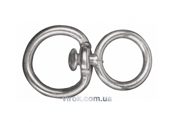 VIROK Вертлюг 8 мм з 2-ма кільцями Ø= 36 мм | 86V865