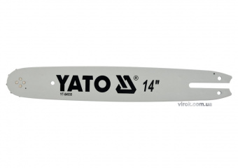 YATO Шина напрямна ланцюгової пили YATO l= 14"/ 36 см (50 ланок) для ланцюгів YT-84950, YT-84960  | 