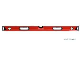 YATO Рівень алюмінієвий YATO : L= 100 см. 3 капсули, 2 ручки  | YT-30073