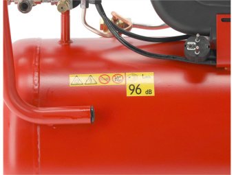 Компресор мережевий YATO 230 В, 1,5 кВт, тиск ≤ 8 Bar,  под. повітря- 200 л/хв, ресивер- 50 л [1]