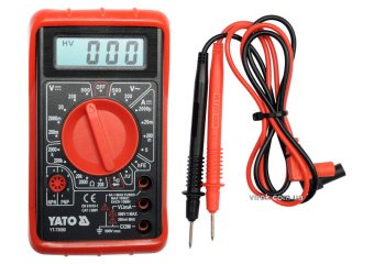YATO Мультиметр для вимірювання електричних параметрів YATO : цифровий  | YT-73080