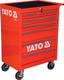 YATO Шафа-візок для інструментів YATO з 6 шуфлядами, 995 х 680 х 458 мм  | YT-0913