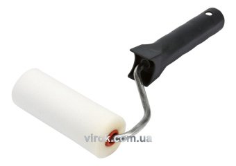 VOREL Валик в зборі малярний : L= 11 x 3,5 см, тримач Ø= 6мм, поролоновий  | 09372