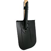 Лопата траншейна гартована VIROK з держаком. (вуглецева сталь) на заклепках, загострена