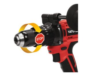 YATO Шуруповерт-дриль безщітков. YATO: 18 В, крутн.мом.- 75 Нм, патр Ø=1.5-13 мм(БЕЗ АКУМУЛЯТОРА)  |