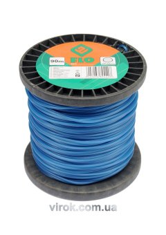 FLO Жилка для тримера квадратна 2,4 мм х 90 м  | 89452