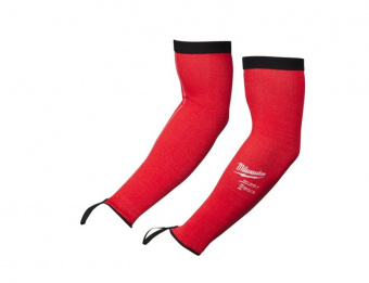 MILWAUKEE Нарукавник червонийз опором порізам 3 рівня, 40см | 4932478584