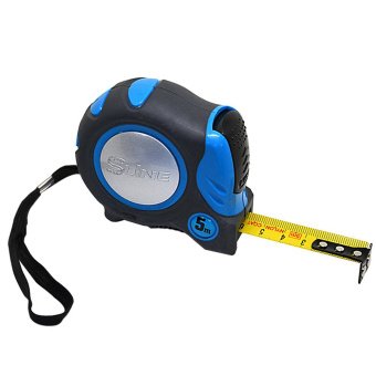 Рулетка, прогумований корпус, автофіксатор, магніт, нейл покр. 5м/25мм S-line | 15-203