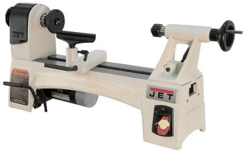 Токарний верстат по дереву JET JWL-1015 : 230 В, 0,5 (0,37)кВт; оберт. станин/опор. Ø= 250/185мм