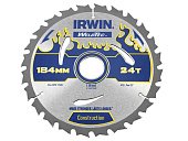 IRWIN Диск пильный по деревоматериалам Weldtec CSB 184мм/24T/30/20 AR30, | 1897368