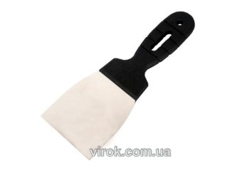VIROK Шпатель малярний : 80 мм. нержавійка, пластмасова ручка  | 13V508