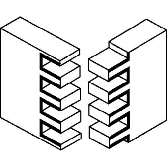 Bosch Фреза пряма, кінцева пазова 8x25 мм, хвостовик 8 мм
