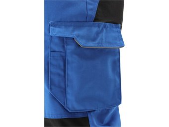 Штани робочі 4-WAY стреч SERWAL синьо-чорні YATO розм M/ 84-90 см, ріст- 170-180 см, 11 кишень [10]