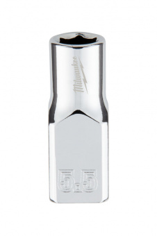 MILWAUKEE Головка хромована метрична 1/4'', 5,5мм | 4932478313