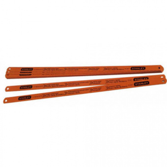 STANLEY 2-15-906 Полотно ножовочное TPI 24 300мм (5шт.) для черных металлов, нержавейка на блистере