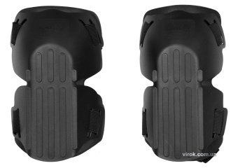 VOREL Наколінники захисні з поліпропіленовою накладкою, чорні  | 74603