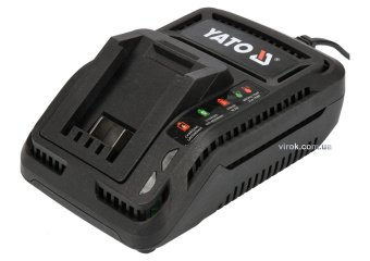 YATO Шуруповерт-дриль акумуляторний YATO : 18V, Li-Ion, 2 Агод, KM- 40 Нм, патрон Ø≤13 мм  | YT-8278