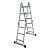Драбина алюмінієва трансформер, 4 сходинки х 4 секції Technics | 70-144