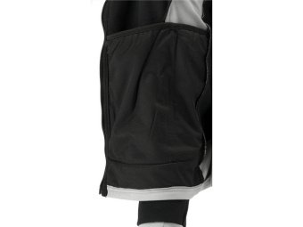 Худі флісовий з поліестеру YATO розмір 3XL, сіро-чорний, 5 кишень [20]