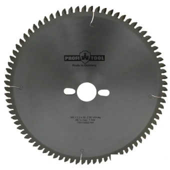 Диск пиляльний 260х2,5х1,8х30 мм, Z=80, форма зубця Wneg PROFITOOL ( ПРОФИТУЛ )