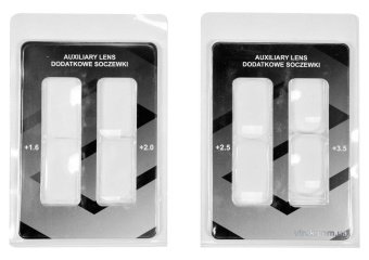 VOREL Лупа в пластиковій оправі , з кріпленням на голову і регулюванням  | 73503