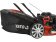 Газонокосарка бензинова YATO з приводом: 4,5кВт, ширина різання: Ø= 53 см, травозбірник- 62л